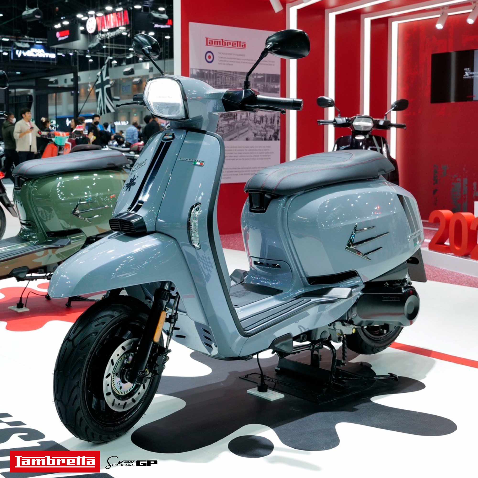 ภาพexpoวันเปิด-Lambretta Expo 2023-52 โมเดิร์นไบค์ ตัวแทนจำหน่ายรถมอเตอร์ไซค์ Lambretta อย่างเป็นทางการ