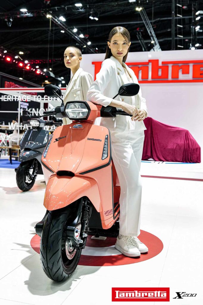 ภาพexpoวันเปิด-Lambretta Expo 2023-52 โมเดิร์นไบค์ ตัวแทนจำหน่ายรถมอเตอร์ไซค์ Lambretta อย่างเป็นทางการ